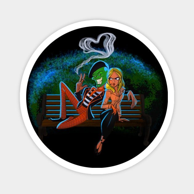 'Allo Chéri Magnet by JoTheZette